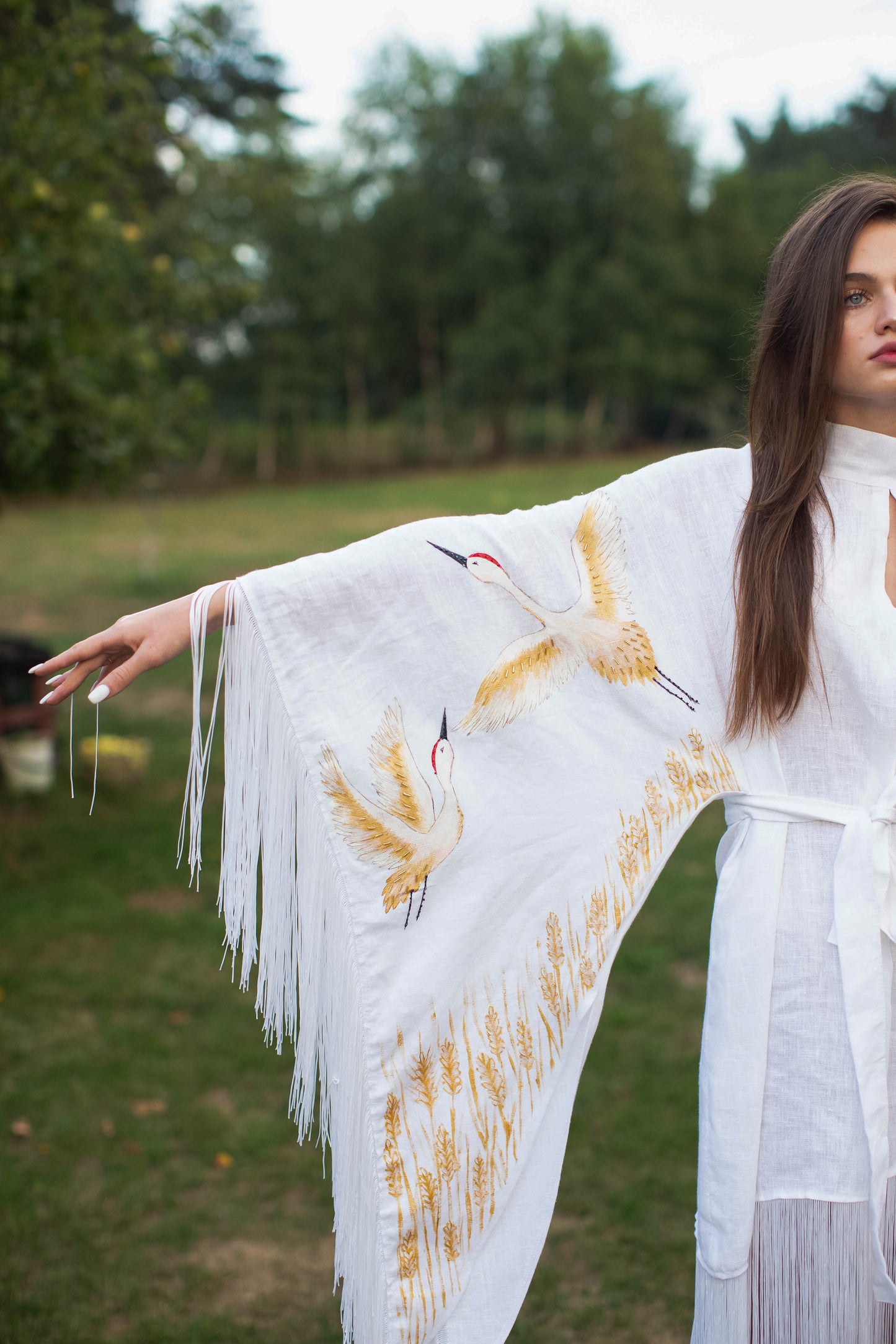 Freedom dress, white