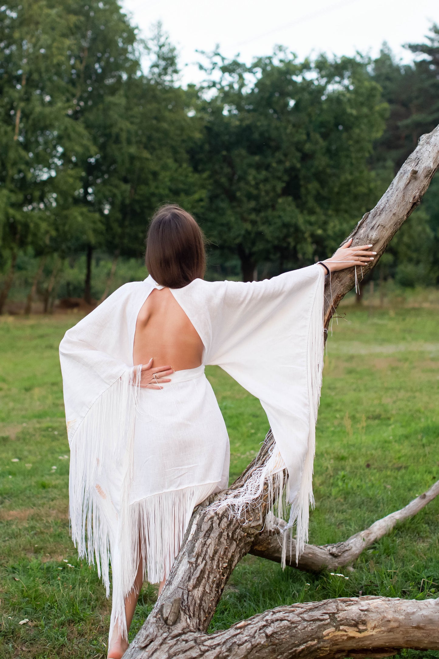 Freedom dress, white